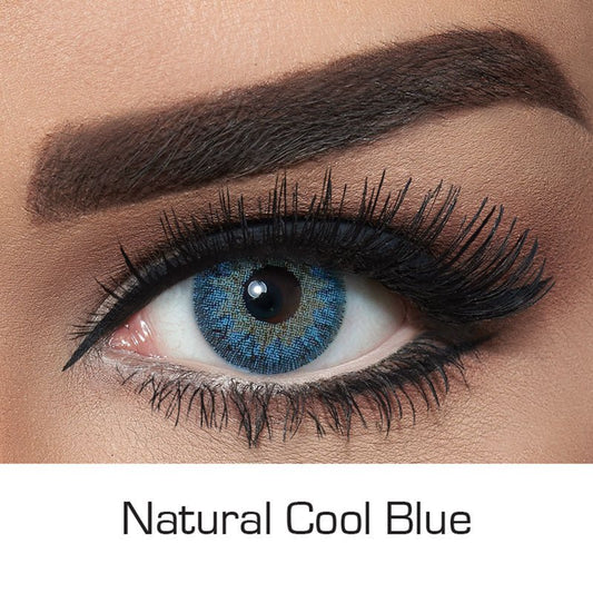 Natural Cool Blue Bella Contact Lenses