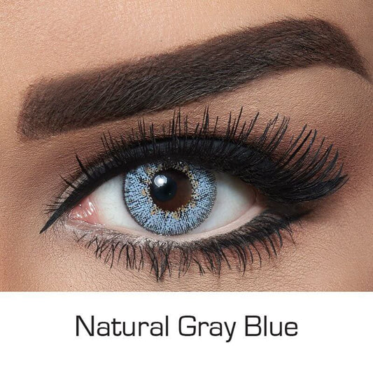 Natural Grey Blue Bella Contact Lenses